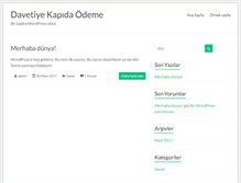 Tablet Screenshot of davetiyekapidaodeme.com